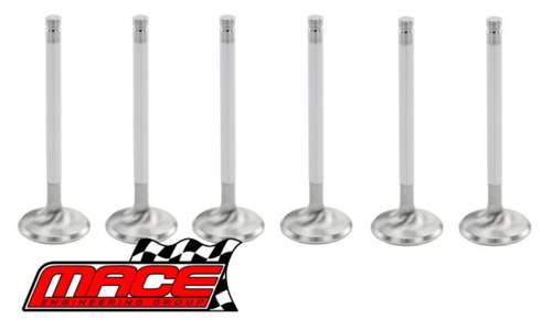 SET OF 6 MACE STANDARD INTAKE VALVES TO SUIT NISSAN PATROL GQ GU Y61 TD42 TD42T TURBO DIESEL 4.2L I6