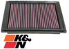 K&N REPLACEMENT AIR FILTER TO SUIT CHEVROLET CORVETTE C6 LS2 6.0L V8