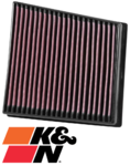 K&N REPLACEMENT AIR FILTER TO SUIT CHEVROLET SILVERADO 2500 3500 L5P LML TURBO DIESEL 6.6L V8