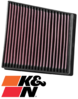 K&N REPLACEMENT AIR FILTER TO SUIT CHEVROLET SILVERADO 2500 3500 L5P LML TURBO DIESEL 6.6L V8