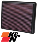 K&N REPLACEMENT AIR FILTER TO SUIT CHEVROLET LM7 LR4 LMG LH6 LY2 L83 L59 LC9 4.8L 5.3L V8