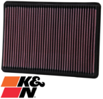 K&N REPLACEMENT AIR FILTER TO SUIT JEEP EKG EXL TURBO DIESEL 3.0L 3.7L V6