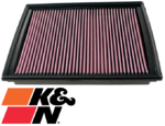 K&N REPLACEMENT AIR FILTER TO SUIT JEEP CHEROKEE KK ENS TURBO DIESEL 2.8L I4