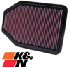 K&N REPLACEMENT AIR FILTER TO SUIT JEEP WRANGLER JK EGT ERB 3.6L 3.8L V6