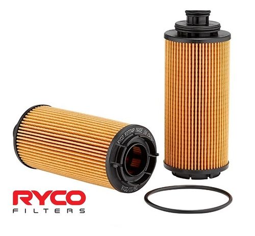 RYCO HIGH FLOW CARTRIDGE OIL FILTER TO SUIT HOLDEN LVN LKH LWH LWN TURBO DIESEL 2.5L 2.8L I4