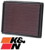 K&N REPLACEMENT AIR FILTER TO SUIT FORD FALCON EF EL AU XH MPFI SOHC VCT 4.0L I6