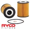 RYCO HIGH FLOW CARTRIDGE OIL FILTER TO SUIT HOLDEN CRUZE JG Z20S1 TURBO DIESEL 2.0L I4