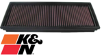 K&N REPLACEMENT AIR FILTER TO SUIT FORD MONDEO HC HD HE ZT25 2.5L V6