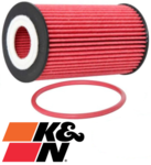 K&N HIGH FLOW CARTRIDGE OIL FILTER TO SUIT HOLDEN ASTRA BK BL PJ B14XFT B16SHT B16SHL 1.4L 1.6L I4