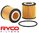 RYCO HIGH FLOW CARTRIDGE OIL FILTER TO SUIT FORD P5AT TURBO DIESEL 3.2L I5