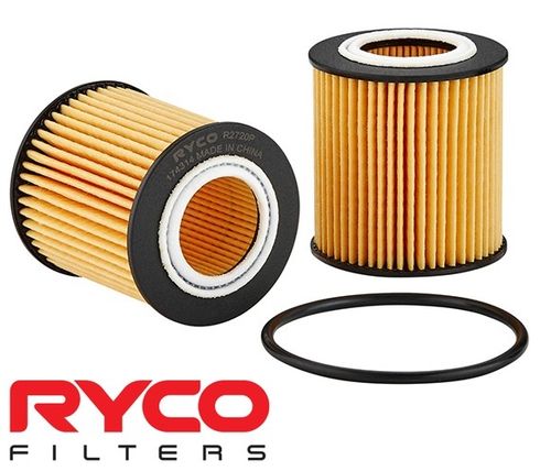 RYCO HIGH FLOW CARTRIDGE OIL FILTER TO SUIT FORD EVEREST UA P5AT TURBO DIESEL 3.2L I5