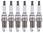 SET OF 6 AUTOLITE SPARK PLUGS TO SUIT ALFA ROMEO GTV 916 AR16102 AR16105 936A6 3.0L 3.2L V6