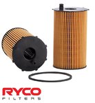 RYCO HIGH FLOW CARTRIDGE OIL FILTER TO SUIT FORD TERRITORY SZ 276DT TURBO DIESEL 2.7L V6