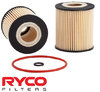 RYCO HIGH FLOW CARTRIDGE OIL FILTER TO SUIT FORD DURATEC L3 LF HE SEB SEBA 1.8L 2.0L 2.3L I4