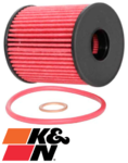 K&N HIGH FLOW OIL CARTRIDGE FILTER TO SUIT FORD MONDEO MA MB D4204T D4204T7 GBBG TURBO DIESEL 2.0 I4