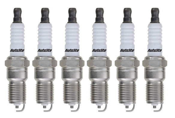 SET OF 6 AUTOLITE SPARK PLUGS TO SUIT JEEP WRANGLER JK EGT 3.8L V6