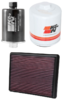 K&N FILTER SERVICE KIT TO SUIT CHEVROLET SILVERADO 1500 LMG LH6 LY2 4.8L 5.3L V8