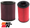 K&N FILTER SERVICE KIT TO SUIT ALFA ROMEO SPIDER 939 939A0 3.2L V6