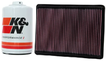 K&N FILTER SERVICE KIT TO SUIT JEEP CHEROKEE KJ ENR TURBO DIESEL 2.8L I4