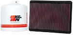K&N FILTER SERVICE KIT TO SUIT JEEP CHEROKEE KJ ENJ TURBO DIESEL 2.5L I4