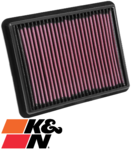 K&N REPLACEMENT AIR FILTER TO SUIT MAZDA SH-VPTS SH-VPTR PY TWIN TURBO DIESEL 2.2L 2.5L I4
