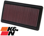 K&N REPLACEMENT AIR FILTER TO SUIT MAZDA L5 L3VDT TURBO 2.3L 2.5L I4