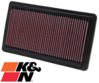 Go to product K&N REPLACEMENT AIR FILTER TO SUIT MAZDA L5 L3VDT TURBO 2.3L 2.5L I4