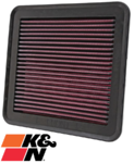 K&N REPLACEMENT AIR FILTER TO SUIT MITSUBISHI TRITON ML 6G74 3.5L V6