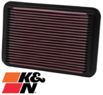 K&N REPLACEMENT AIR FILTER TO SUIT MITSUBISHI DELICA 4N14 TURBO DIESEL 2.3L I4