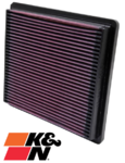 K&N REPLACEMENT AIR FILTER TO SUIT MITSUBISHI PAJERO NJ NK NL 6G74 3.5L V6