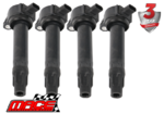 SET OF 4 MACE STANDARD REPLACEMENT IGNITION COILS TO SUIT JEEP ED3 ECN 2.0L 2.4L I4