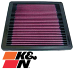 K&N REPLACEMENT AIR FILTER TO SUIT MITSUBISHI DELICA 4G64 2.4L I4