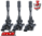 SET OF 3 MACE STANDARD REPLACEMENT IGNITION COILS TO SUIT MITSUBISHI PAJERO NP 6G75 3.8L V6