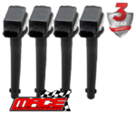 SET OF 4 MACE STANDARD REPLACEMENT IGNITION COILS TO SUIT NISSAN MR18DE MR20DE 1.8L 2.0L I4