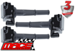 SET OF 3 MACE STANDARD REPLACEMENT IGNITION COILS TO SUIT TOYOTA HILUX VZN167R VZN172R 5VZ-FE 3.4 V6