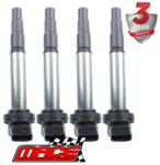 SET OF 4 MACE STANDARD REPLACEMENT IGNITION COILS TO SUIT TOYOTA RAV4 ZSA42R 3ZR-FE 2.0L I4