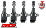SET OF 4 MACE STANDARD REPLACEMENT IGNITION COILS TO SUIT HOLDEN ASTRA PJ 20NFT TURBO 2.0L I4