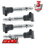 SET OF 4 MACE STANDARD REPLACEMENT IGNITION COILS TO SUIT VOLKSWAGEN AGU AVC AWU AWV AWP AUM 1.8L I4