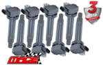 SET OF 8 MACE STANDARD REPLACEMENT IGNITION COILS TO SUIT LEXUS GS430 UZS190R 3UZ-FE 4.3L V8