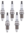 SET OF 5 AUTOLITE SPARK PLUGS TO SUIT VOLKSWAGEN AZX AQN 2.3L V5