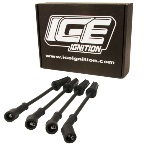 ICE 7MM RACE 1000 SERIES IGNITION LEADS TO SUIT MITSUBISHI STARWAGON SF SG SH 4G64 2.4L I4