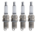 SET OF 4 COPPER CORE SPARK PLUGS TO SUIT MAZDA 323 BJ ZM 1.6L I4 FROM 01/2001
