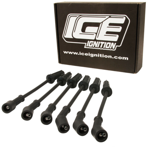 ICE 7MM RACE 1000 IGNITION LEADS TO SUIT VOLKSWAGEN GOLF MK.3 AAA 2.8L V6