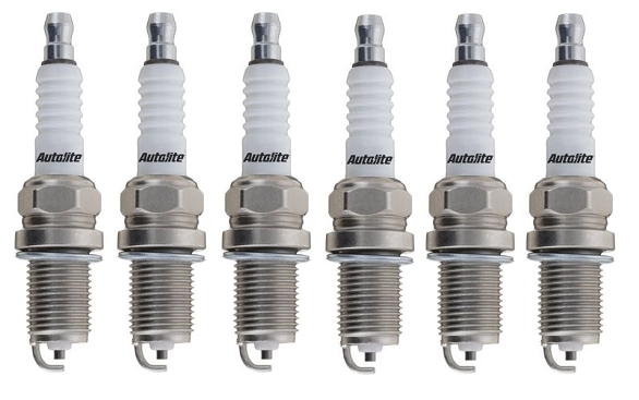 SET OF 6 AUTOLITE SPARK PLUGS TO SUIT TOYOTA 1GR-FE 2GR-FE 3.5L 4.0L V6