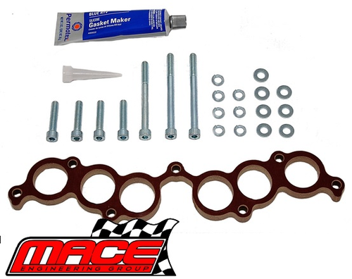 MACE 12MM UPPER MANIFOLD INSULATOR KIT TO SUIT HOLDEN RB30ET TURBO 3.0L I6