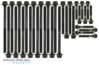 PLATINUM COMPLETE HEAD BOLT SET TO SUIT HOLDEN COMMODORE VT VU VX VY LS1 5.7L V8 TILL 09/2003