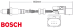 BOSCH PRE CATALYTIC RIGHT BANK OXYGEN O2 SENSOR TO SUIT HOLDEN ADVENTRA VZ ALLOYTEC LY7 3.6L V6