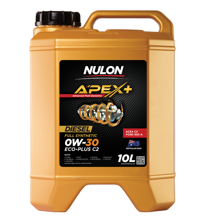 NULON APEX 10 LITRE FULL SYNTHETIC 0W 30 ECO PLUS C2 ENGINE OIL