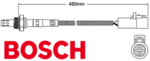 BOSCH PRE CATALYTIC OXYGEN O2 SENSOR TO SUIT FORD TBI MPFI SOHC 3.2L 3.9L 4.0L I6