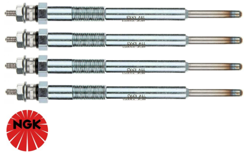 SET OF 4 NGK GLOW PLUGS TO SUIT FORD MONDEO MA MB AZBA D4204T GBBG TURBO DIESEL 2.0L I4